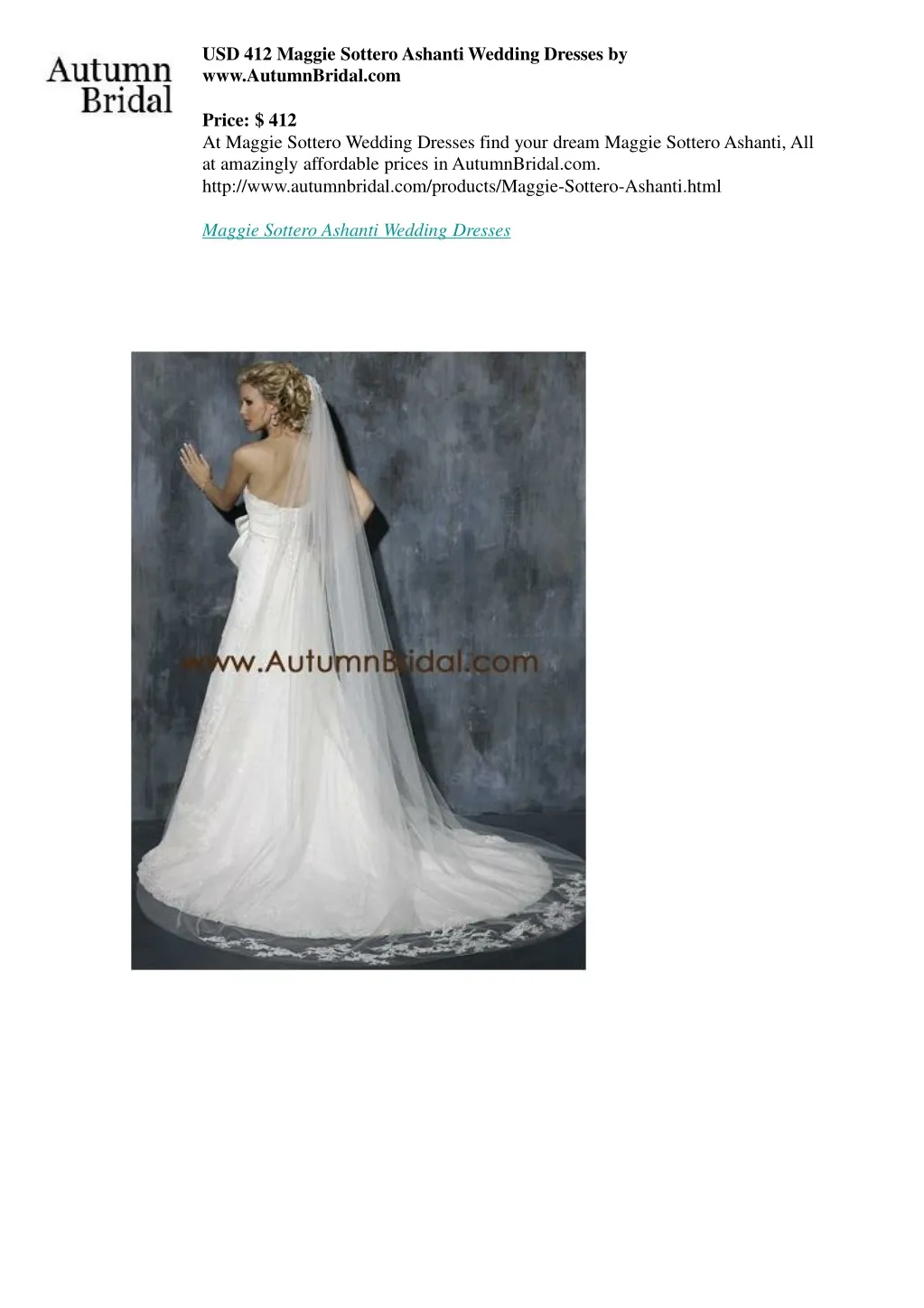 usd 412 maggie sottero ashanti wedding dresses