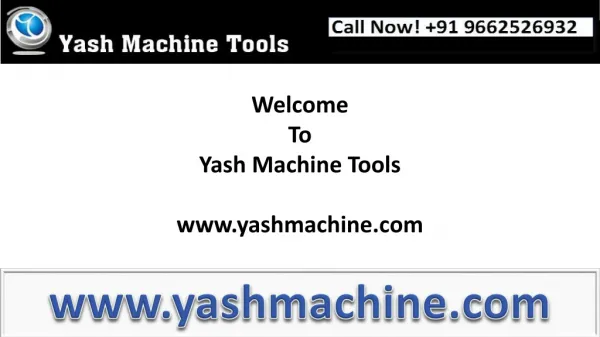 Different Types of Lathe Machines by Yash Machine Tools