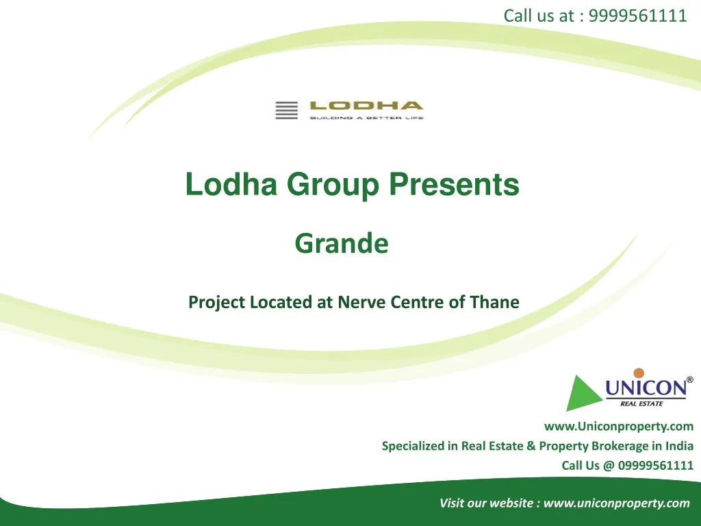 lodha group presents
