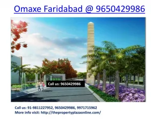 Omaxe faridabad - slide 1