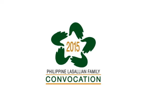 STRATEGIES FOR IMPLEMENTING THE RESOLUTIONS FROM THE 2015 CONVOCATION