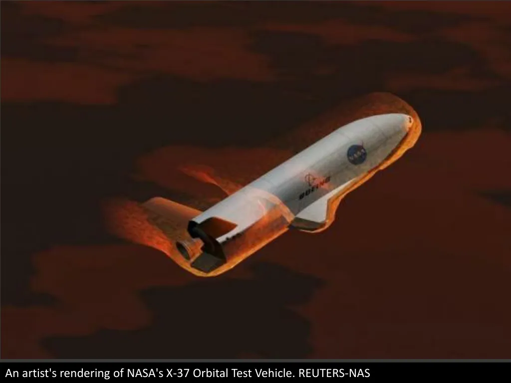 an artist s rendering of nasa s x 37 orbital test