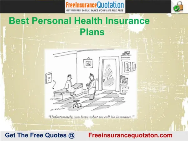 Cheap Personal Health Insurance Quote