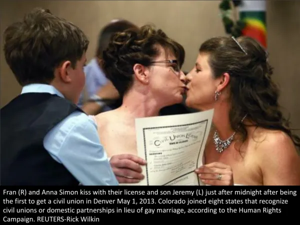 Same-sex civil unions in Colorado