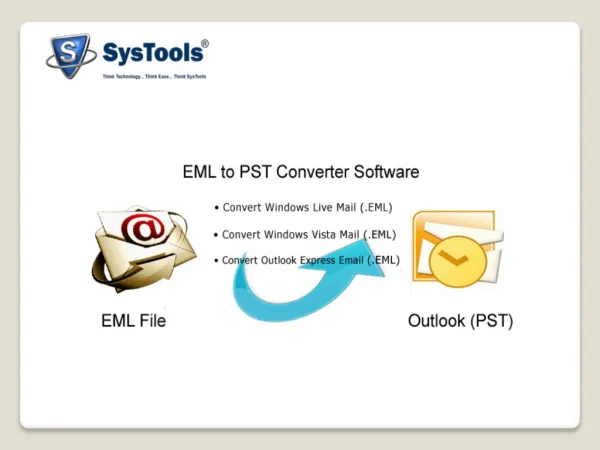 EML to PST Conversion tool