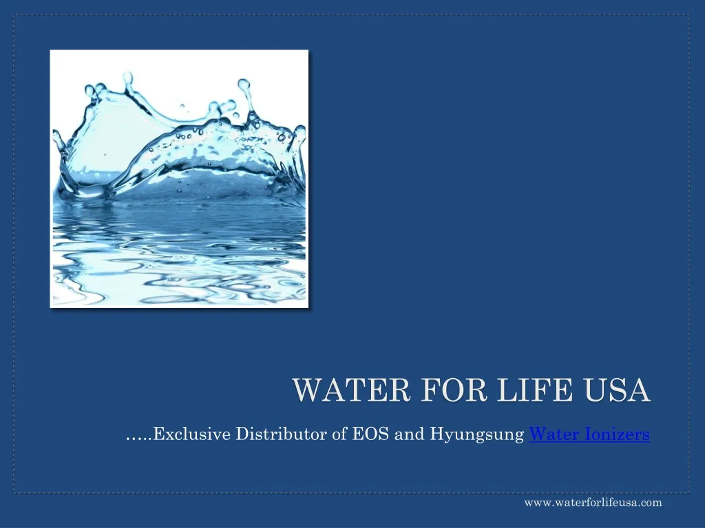 water for life usa