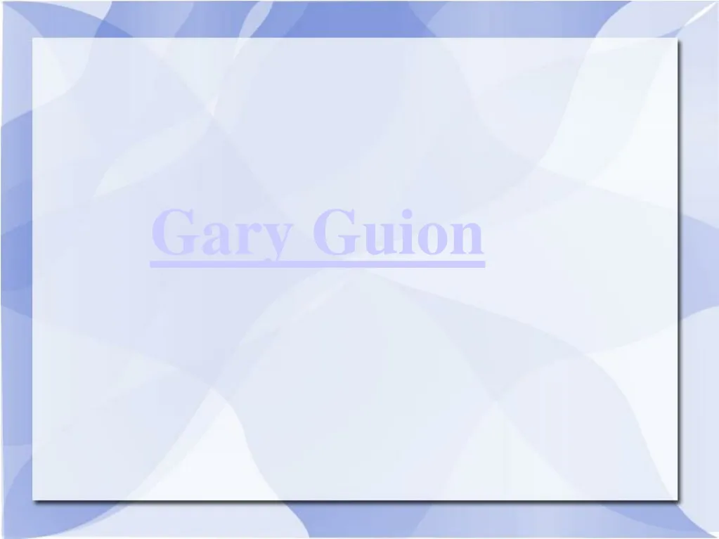 gary guion