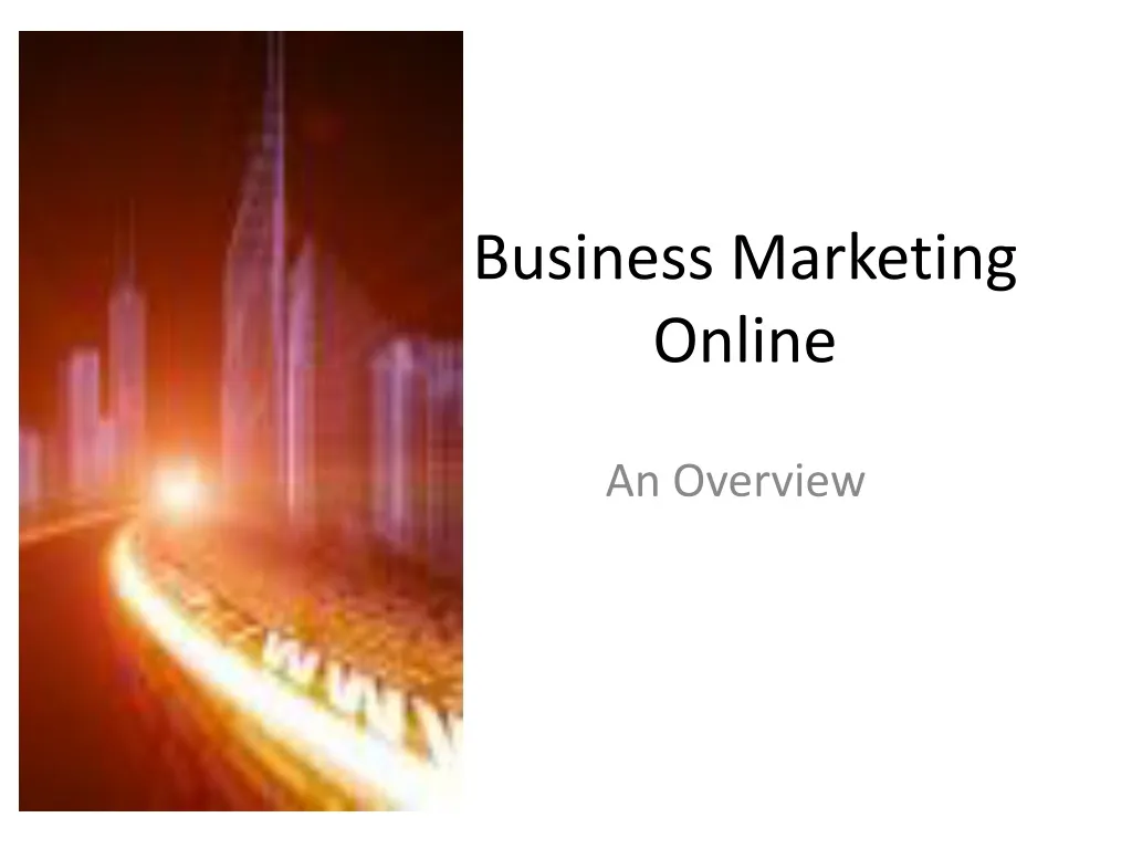 business marketing online