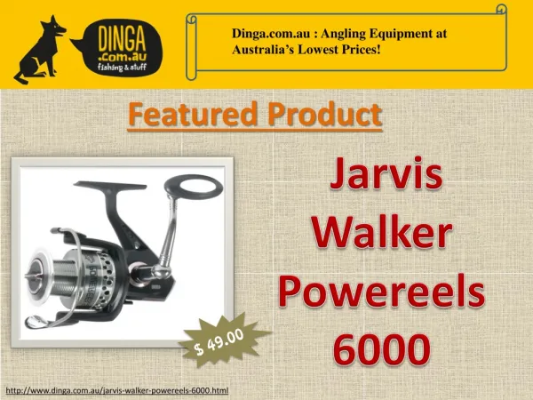 Jarvis Walker Powereel 6000 Spinning Reel