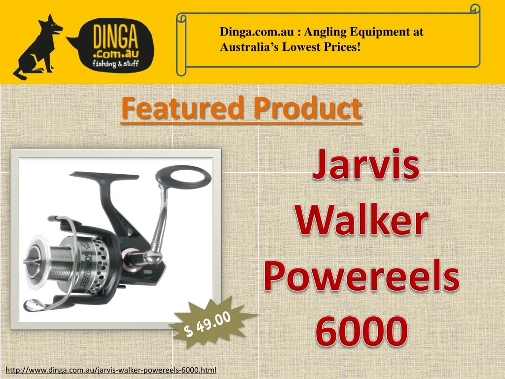 PPT - Jarvis Walker Powereel 6000 Spinning Reel PowerPoint Presentation -  ID:1289377