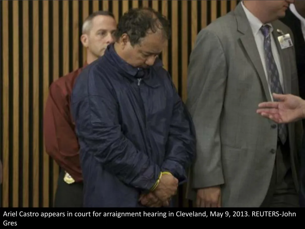 ariel castro appears in court for arraignment