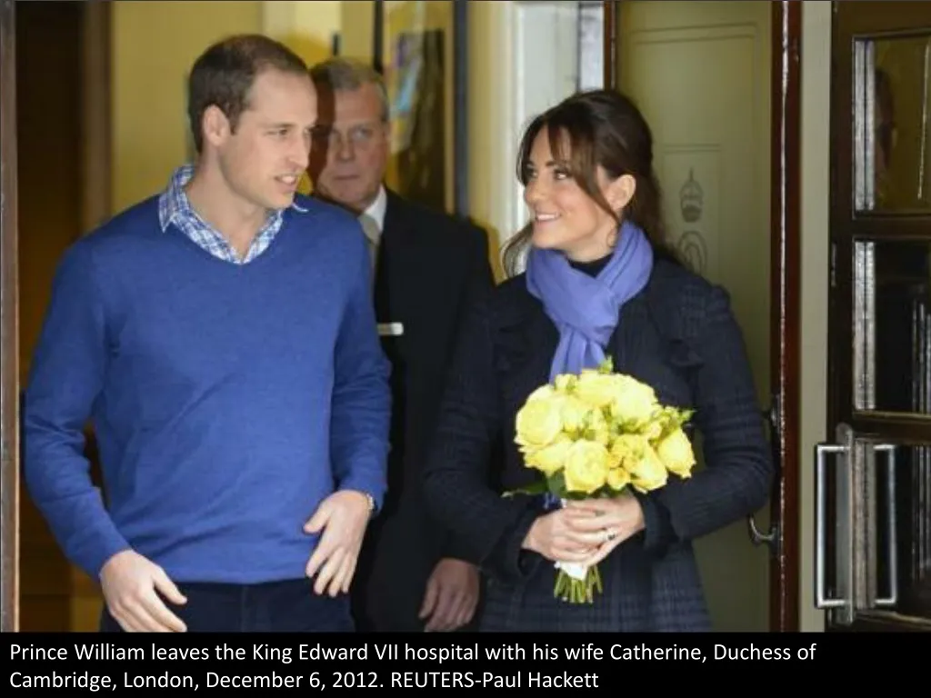 prince william leaves the king edward