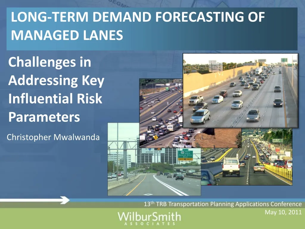 long term demand forecasting of managed lanes