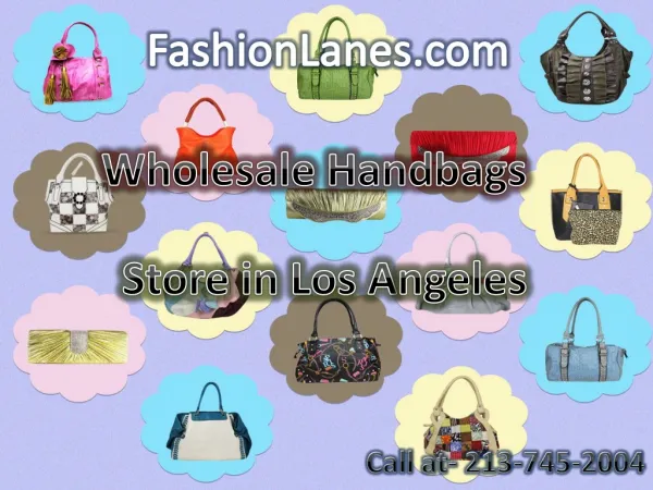 Fashion lanes the online site for wholesale bags closes deal