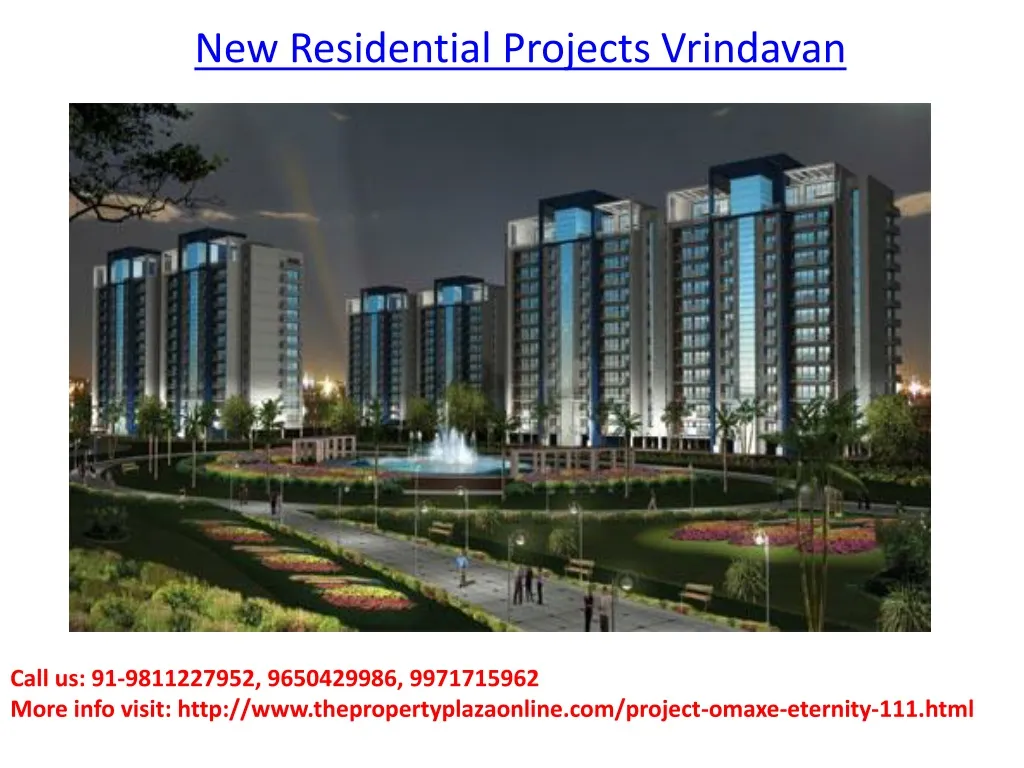 new residential projects vrindavan