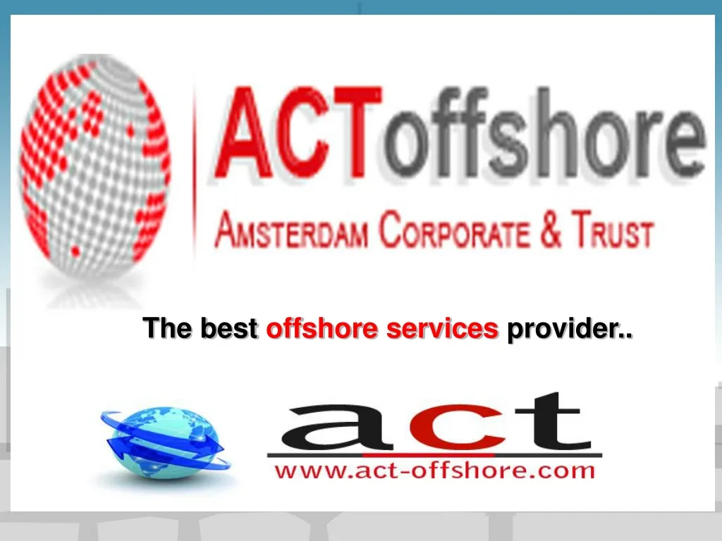 the best offshore services provider