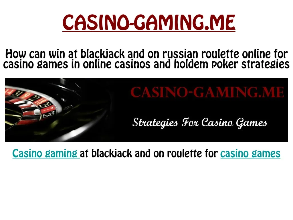casino gaming me