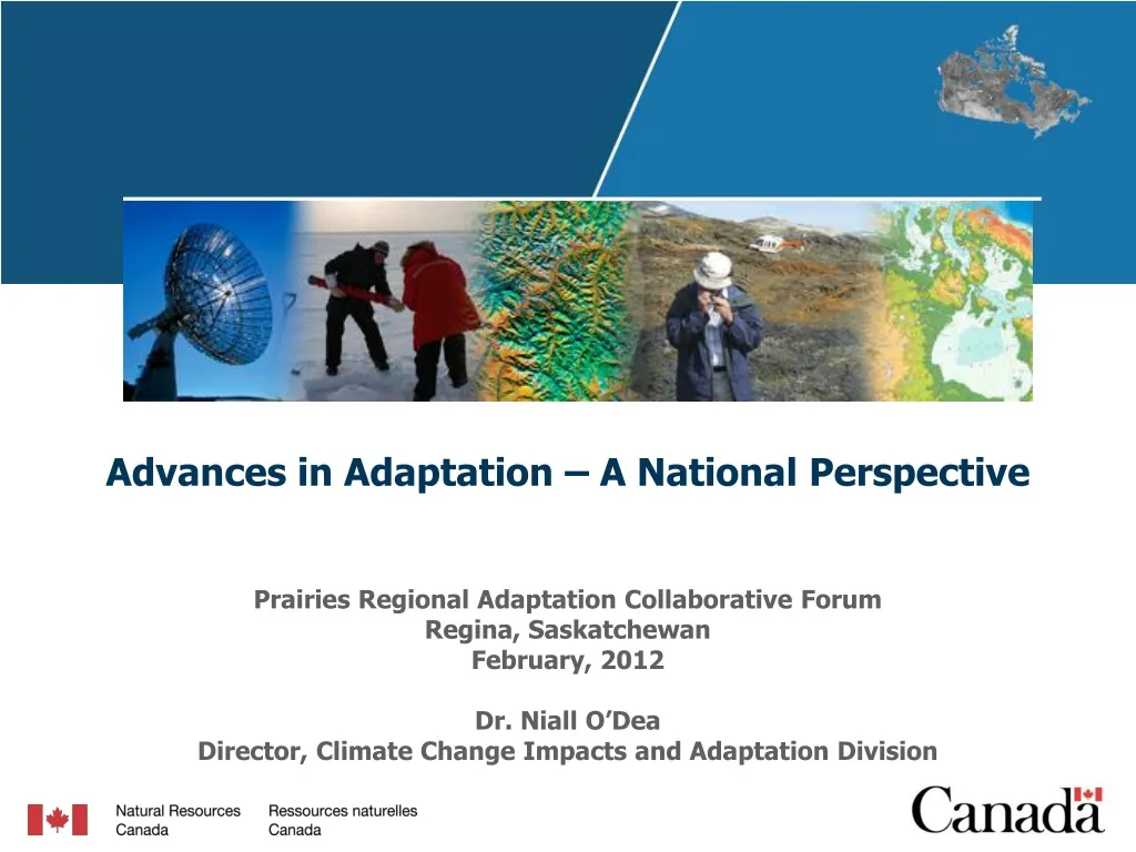 advances in adaptation a national perspective