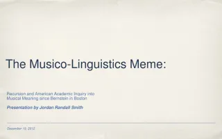 Bernstein Meme - slide 1