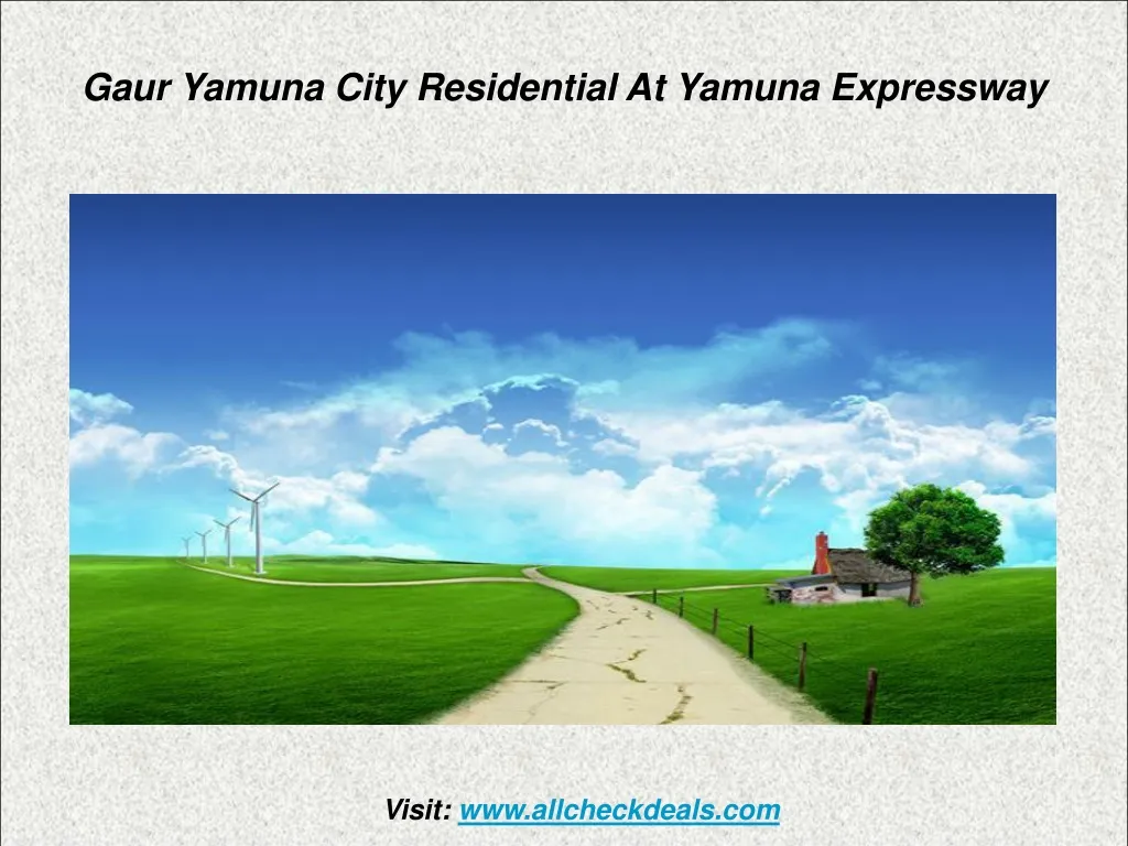 gaur yamuna city residential at yamuna expressway