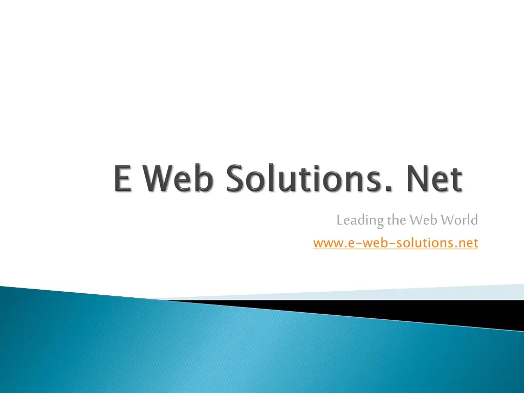 e web solutions net