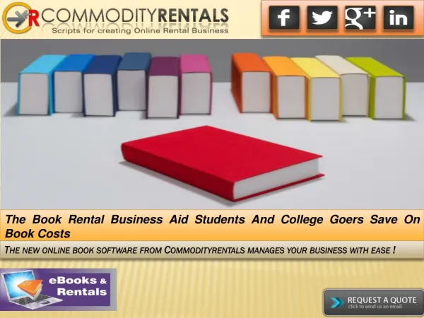 The Book Rental Business Aid Students And College Goers Save