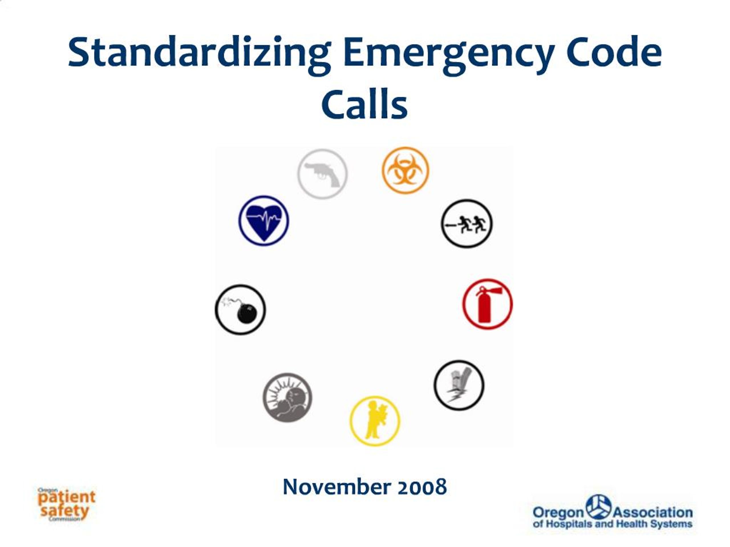 Emergency Code Paging PPT - Standardizing Emergency Code Calls PowerPoint Presentation, free ...