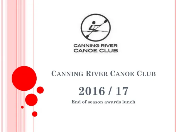 Canning River Canoe Club