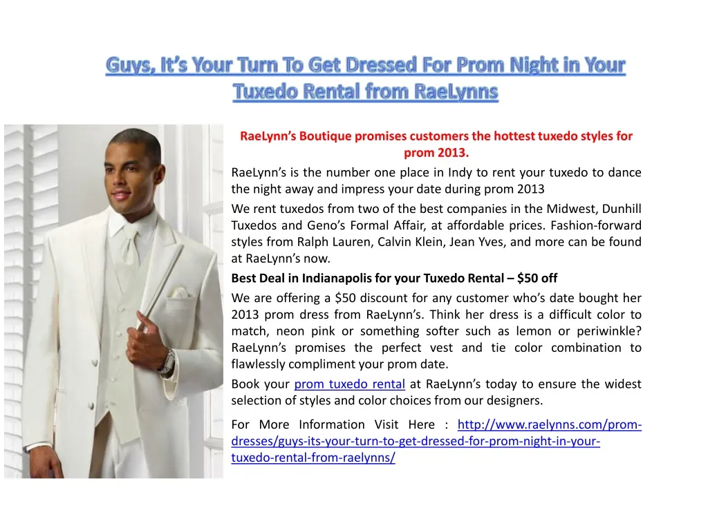 guys it s your turn to get dressed for prom night in your tuxedo rental from raelynns