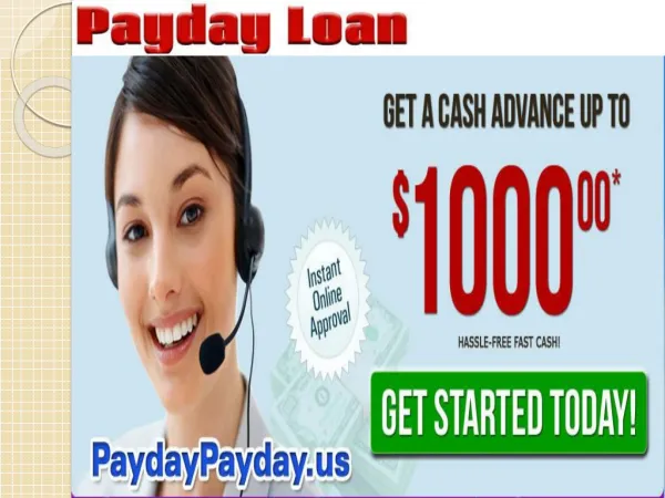 On Line Pay Day Loan - Instant Loan