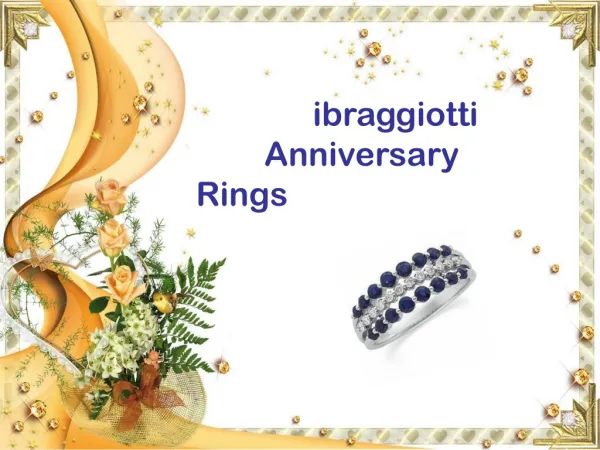 ibraggiotti Anniversary Ring