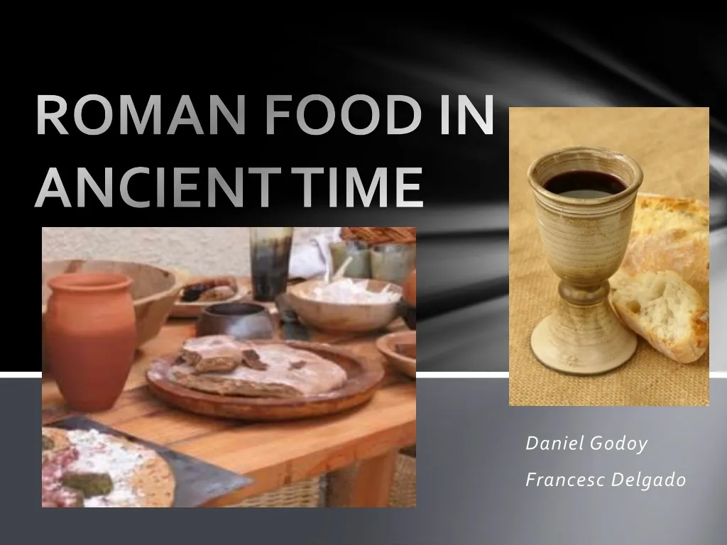 roman food in ancient time