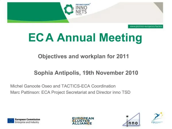 EC A Annual Meeting