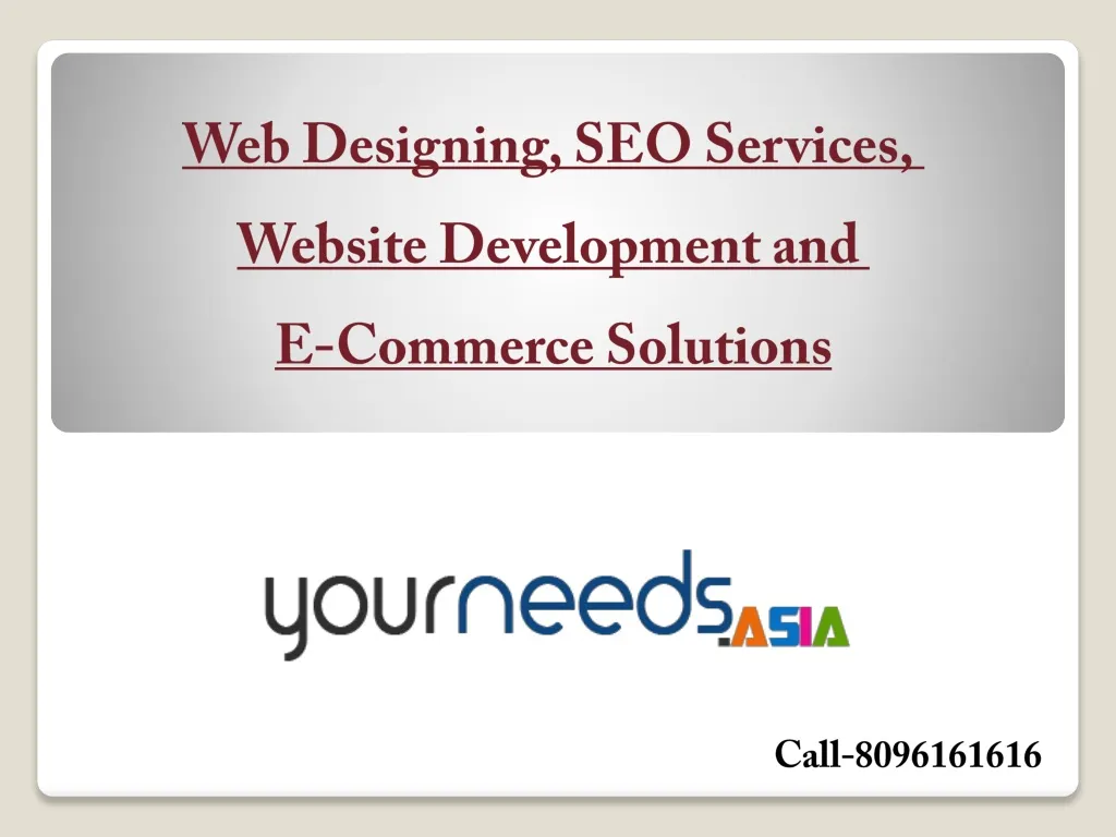 web designing seo services website development