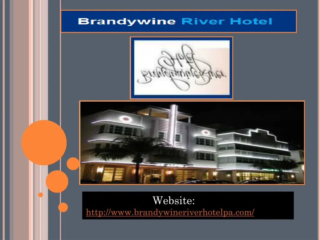 website http www brandywineriverhotelpa com