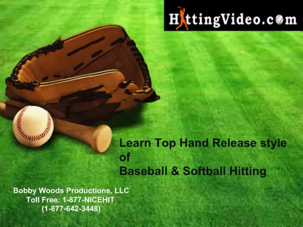 Baseball Softball Hitting Pitching Instructional Video,DVD