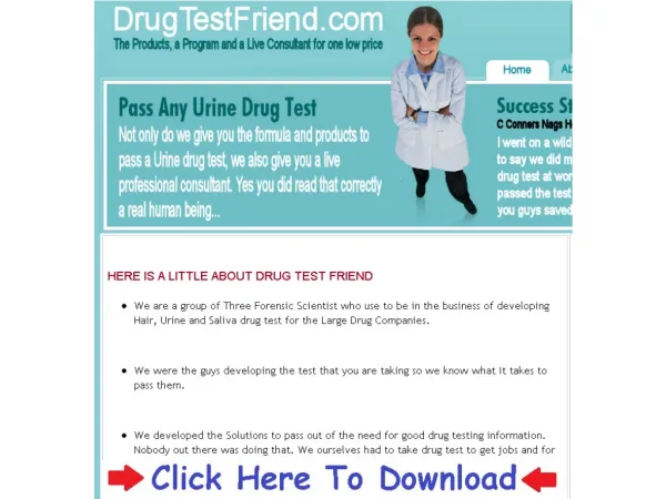 Drug Test Friend Review Drugtestfriend.com Review