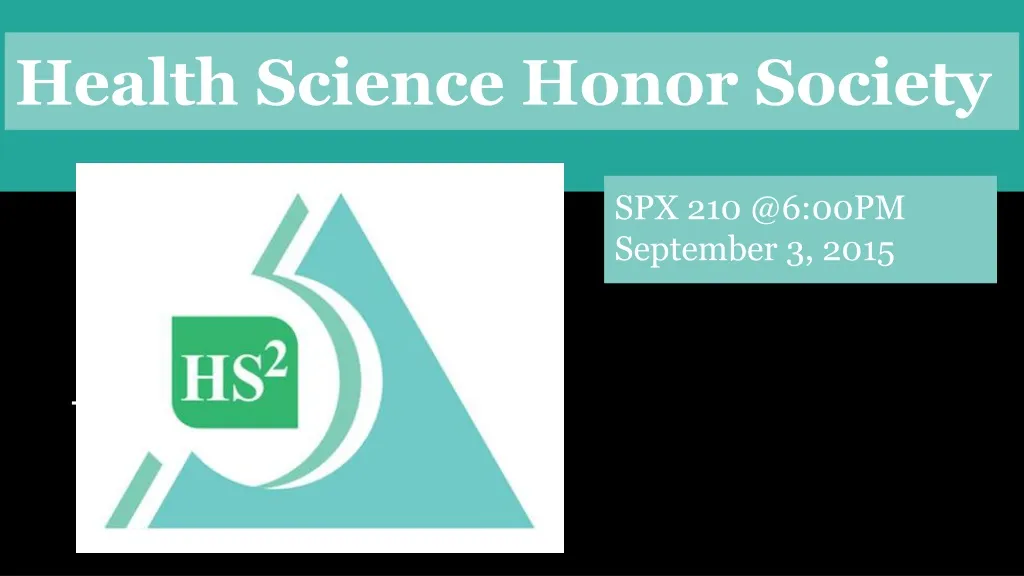 health science honor society