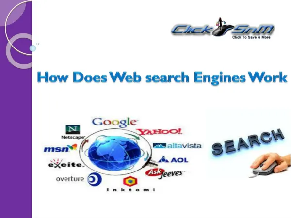 How Does Web Search Engine Works?