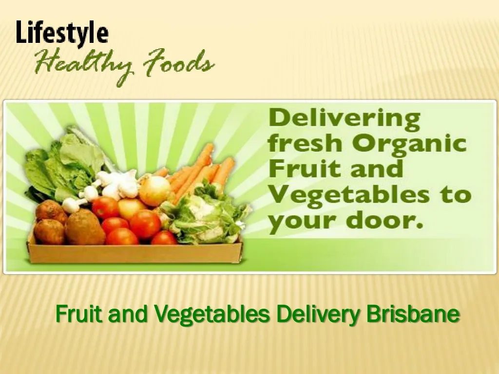 fruit and vegetables delivery brisbane