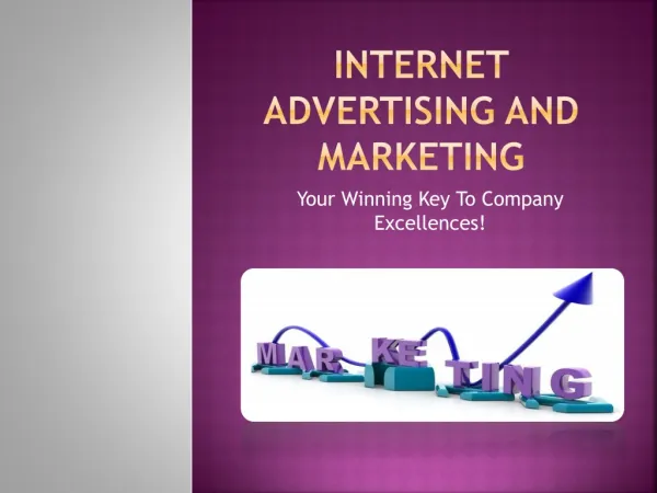 Internet Advertising and marketing: Your Winning Key To Comp
