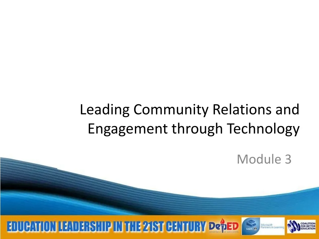 leading community relations and engagement through technology
