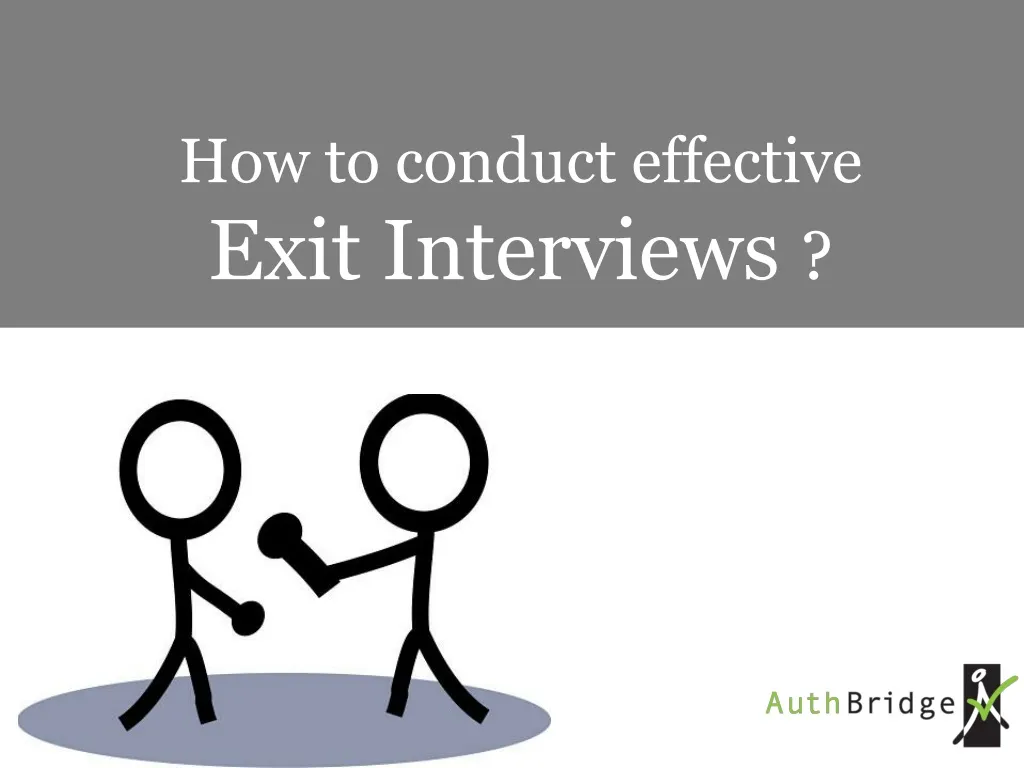 how to conduct effective exit i nterviews
