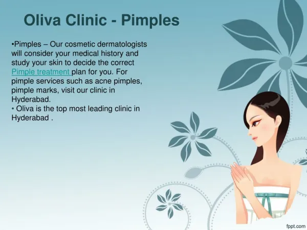 Find remedy for Cure Pimples