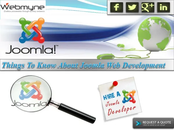 Things to Know About Joomla Web Development Services