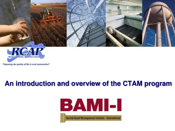 An introduction and overview of the CTAM program