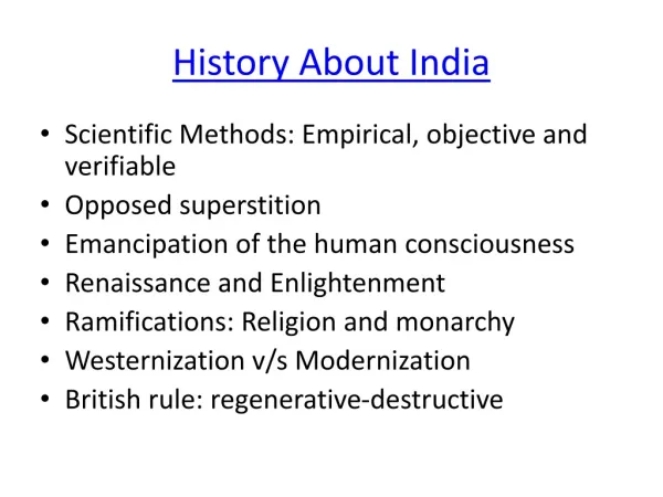 History of India | History about India