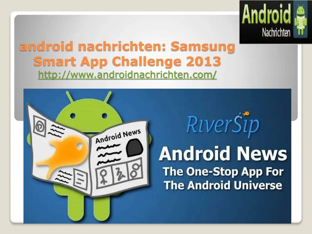 android nachrichten samsung smart app challenge 2013 http www androidnachrichten com