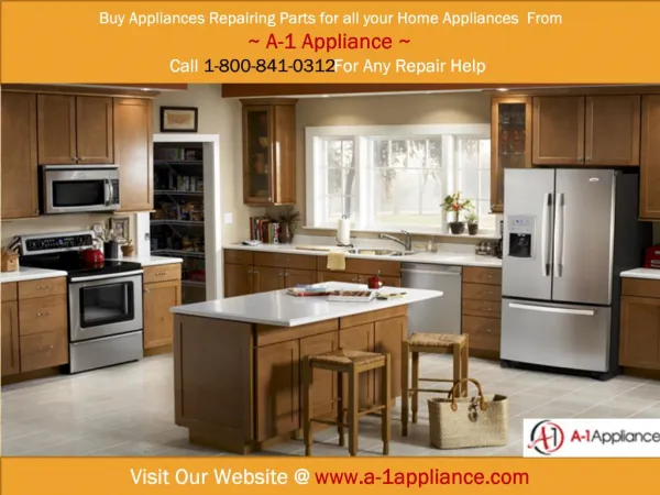 Repair Your Home Appliances Yourself With A-1 appliance Part