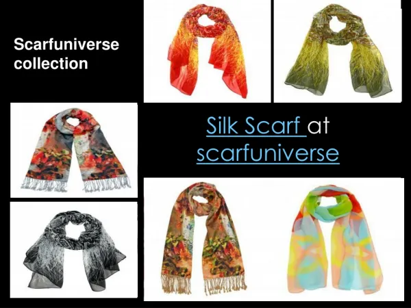 silk Scarf at scarfuniverse